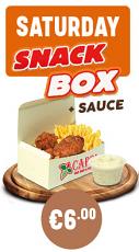 Saturday Snack Box + Sauce Special